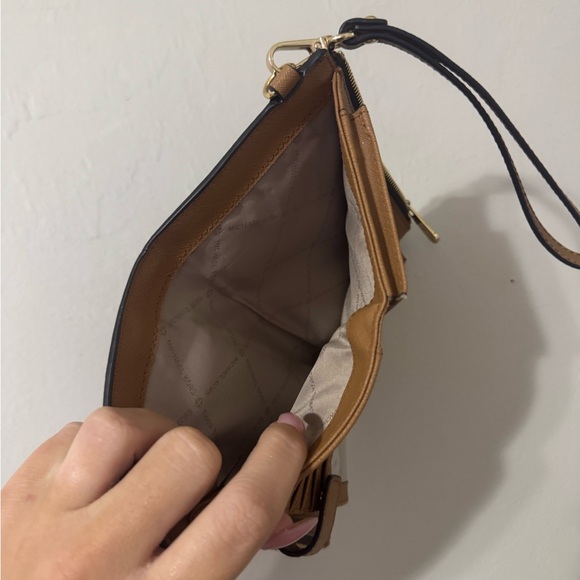 Michael Kors Brown Wristlet Phone Holders - Picture 3 of 3